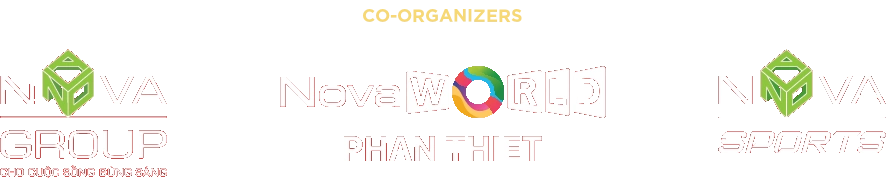 Co-organizers: NovaGroup, NovaWorld Phan Thiet and Nova Sports