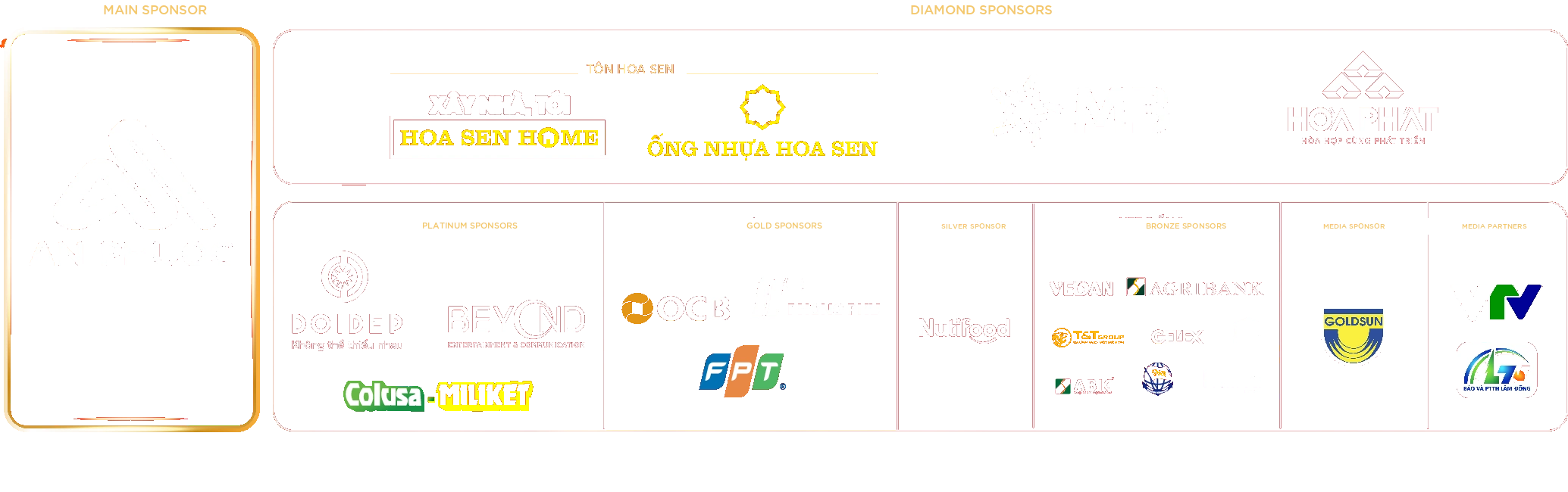Official sponsors of Sports Festival 2026
